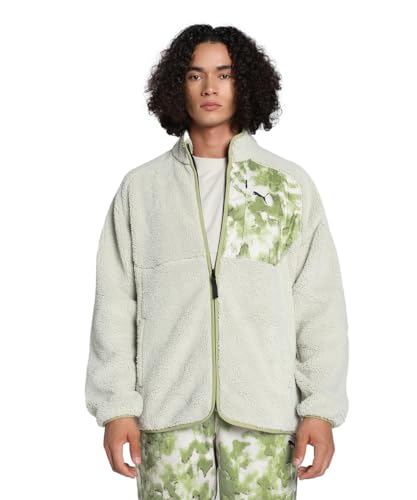 PUMA Pumatech Hiking Is A Team Sport Sherpa Jacke desert dust S von PUMA