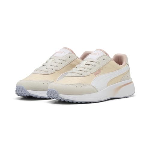 PUMA R78 Glance, Weiblich Sneaker, Frosted Ivory-PUMA White-Creamy Vanilla, von PUMA