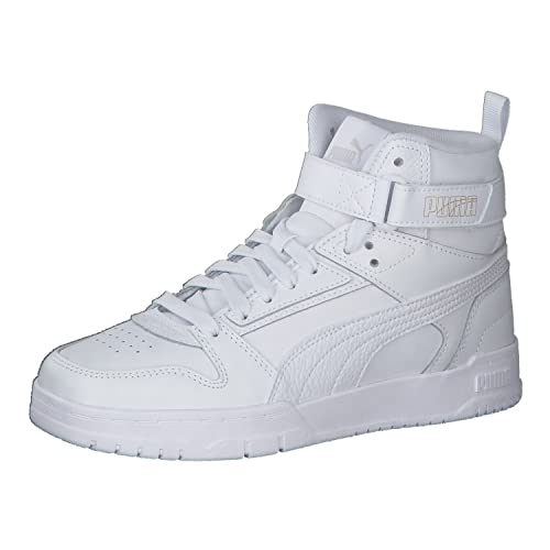 PUMA RBD Game Jr Sneaker, White White Team Gold, 37 EU von PUMA