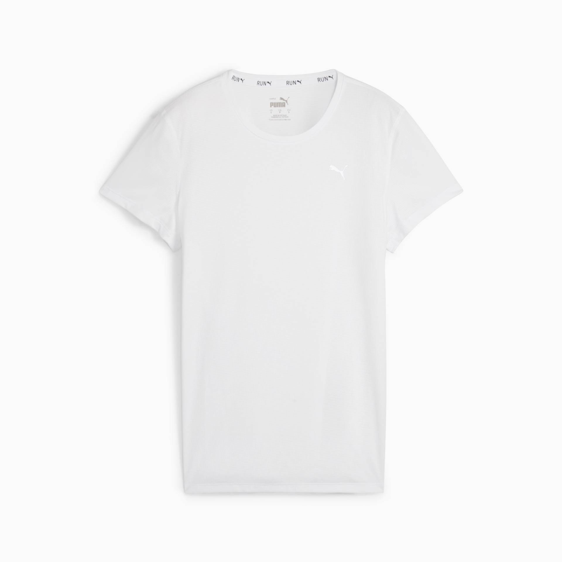 PUMA RUN FAVORITE VELOCITY T-Shirt Damen, Weiß, Größe: M, Kleidung von PUMA
