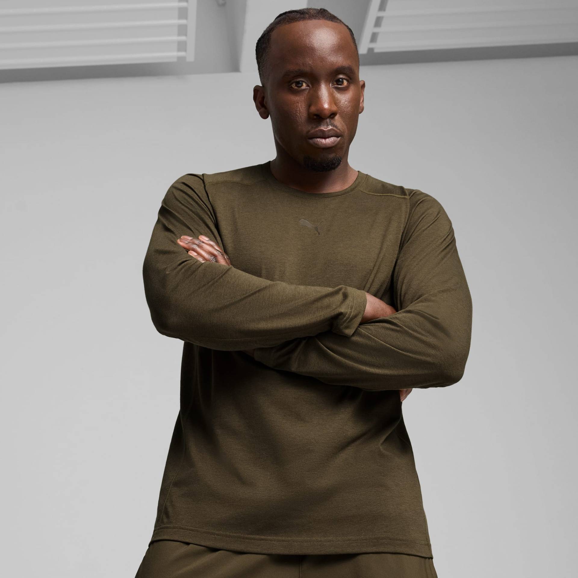 PUMA RUN Langarm-Shirt Herren, Mehrfarbig, Größe: XXL, Kleidung PUMA RUN Langarm-Shirt Herren, Mehrfarbig, Größe: XXL, Kleidung von PUMA