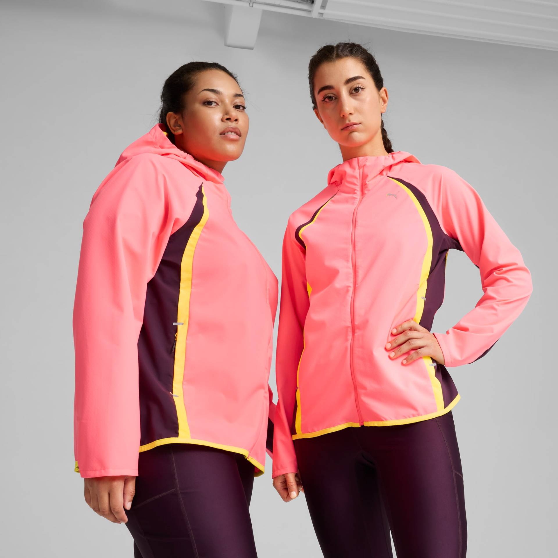 PUMA RUN Regenjacke Damen, Mehrfarbig, Größe: L, Kleidung PUMA RUN Regenjacke Damen, Mehrfarbig, Größe: L, Kleidung von PUMA