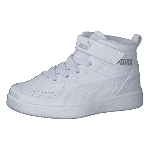 PUMA Rebound Joy Jr Sneaker, White White-Limestone, 39 EU von PUMA