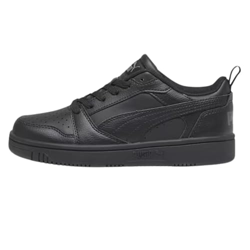 PUMA Rebound V6 Lo Jr Unisex-Kinder Sneaker, Schwarz/Grau (Black Shadow Gray), 38.5 EU von PUMA