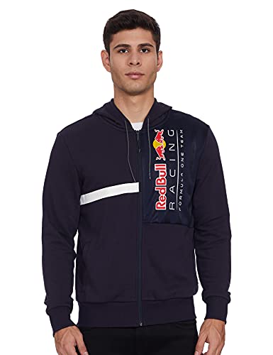 PUMA Red Bull Racing Herren Kapuzen-Sweatjacke Night Sky S von PUMA