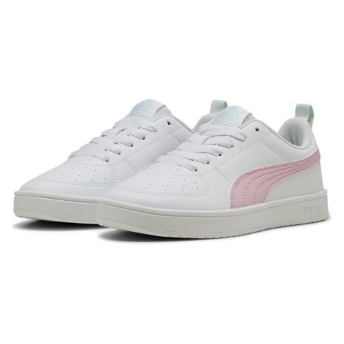 PUMA Rickie Jr Sneaker, White-Rose Mauve-Peaceful Blue, 37 EU PUMA Rickie Jr Sneaker, White-Rose Mauve-Peaceful Blue, 37 EU von PUMA