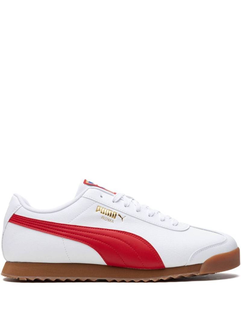 PUMA Roma RWB White/Red/Blue Mismatch Sneakers - Weiß von PUMA