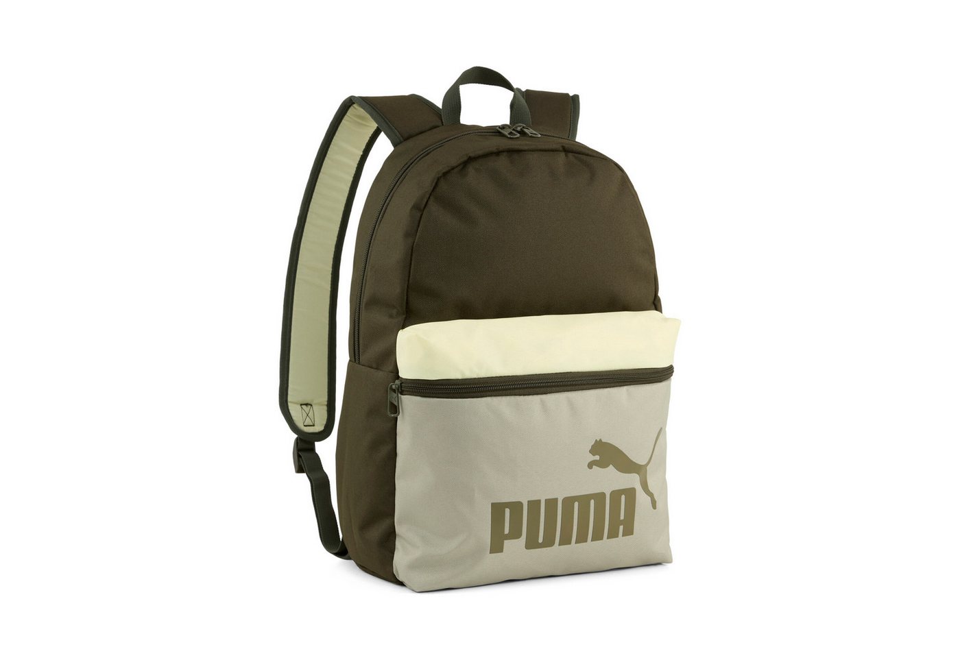 PUMA Rucksack PHASE COLOR BLOCK BACKPACK, für sportliche Aktivitäten und Alltag, geräumiges Hauptfach von PUMA