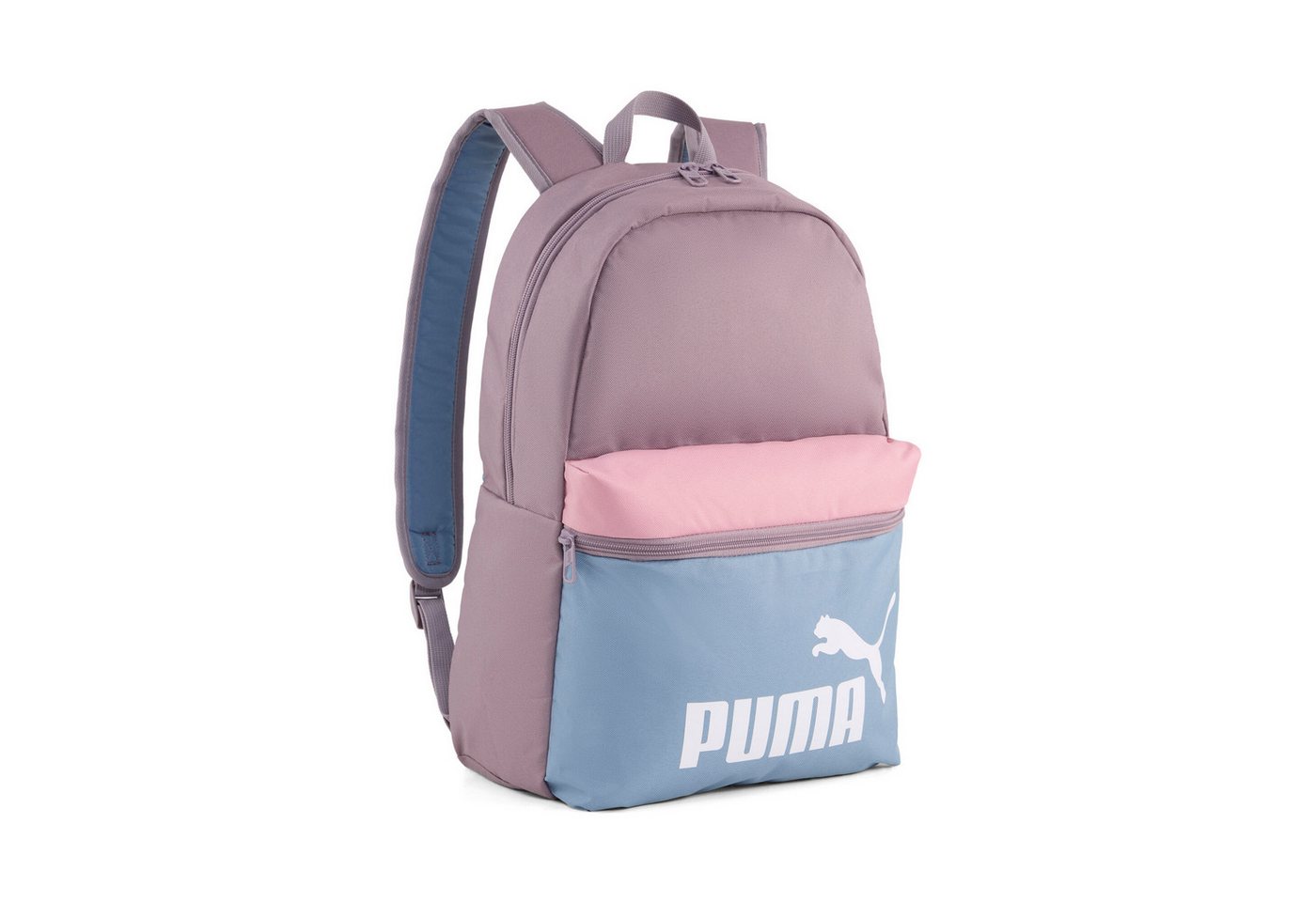 PUMA Rucksack PHASE COLOR BLOCK BACKPACK, für sportliche Aktivitäten, für Erwachsene, mit geräumigem Hauptfach von PUMA