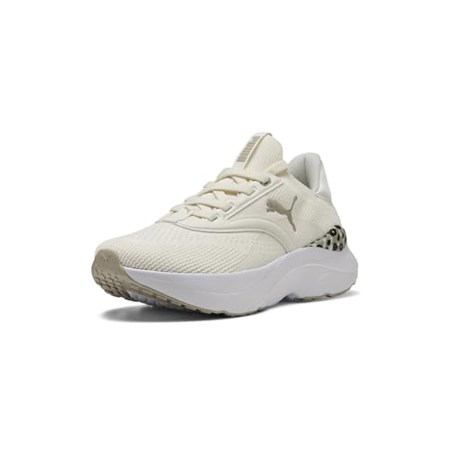 PUMA Running Shoes Damen Softride Mayve Laufschuhe, Warm White-Desert Dust, 8, Warmweißer Wüstenstaub, 39 EU von PUMA