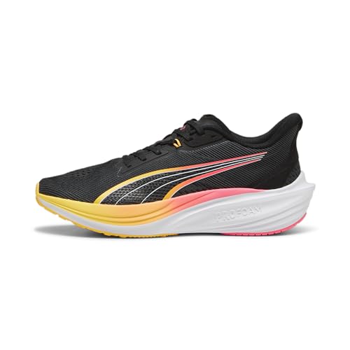 PUMA Running Shoes Darter Pro Herren-Laufschuhe, Black-Sun Stream, 45,5, 44 EU PUMA Running Shoes Darter Pro Herren-Laufschuhe, Black-Sun Stream, 45,5, 44 EU von PUMA