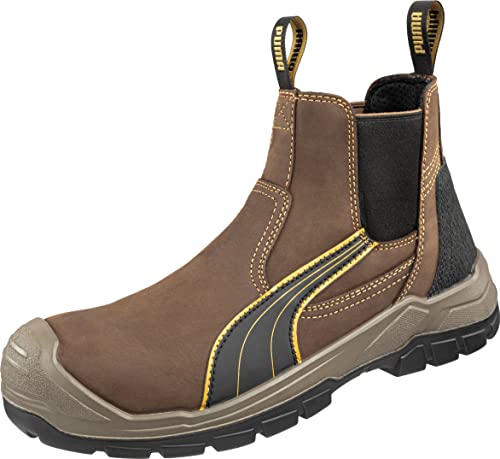 PUMA Safety TANAMI Cascades MID S3 CI HI HRO SRC - Sicherheitsstiefel für Herren mit durchtrittsicherer Sohle und Fiberglaskappe – Braun von PUMA