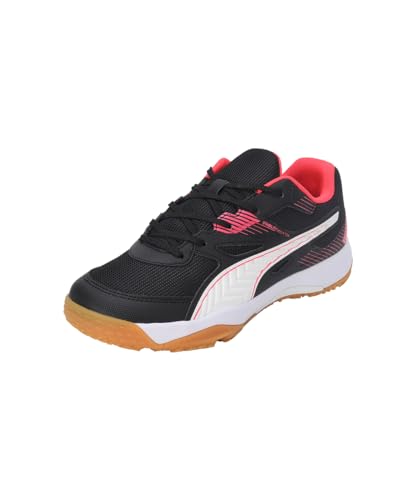 PUMA SOLARFLASH JR II Hallenturnschuh, Black-FIRE Orchid White-Gum, 37.5 EU von PUMA