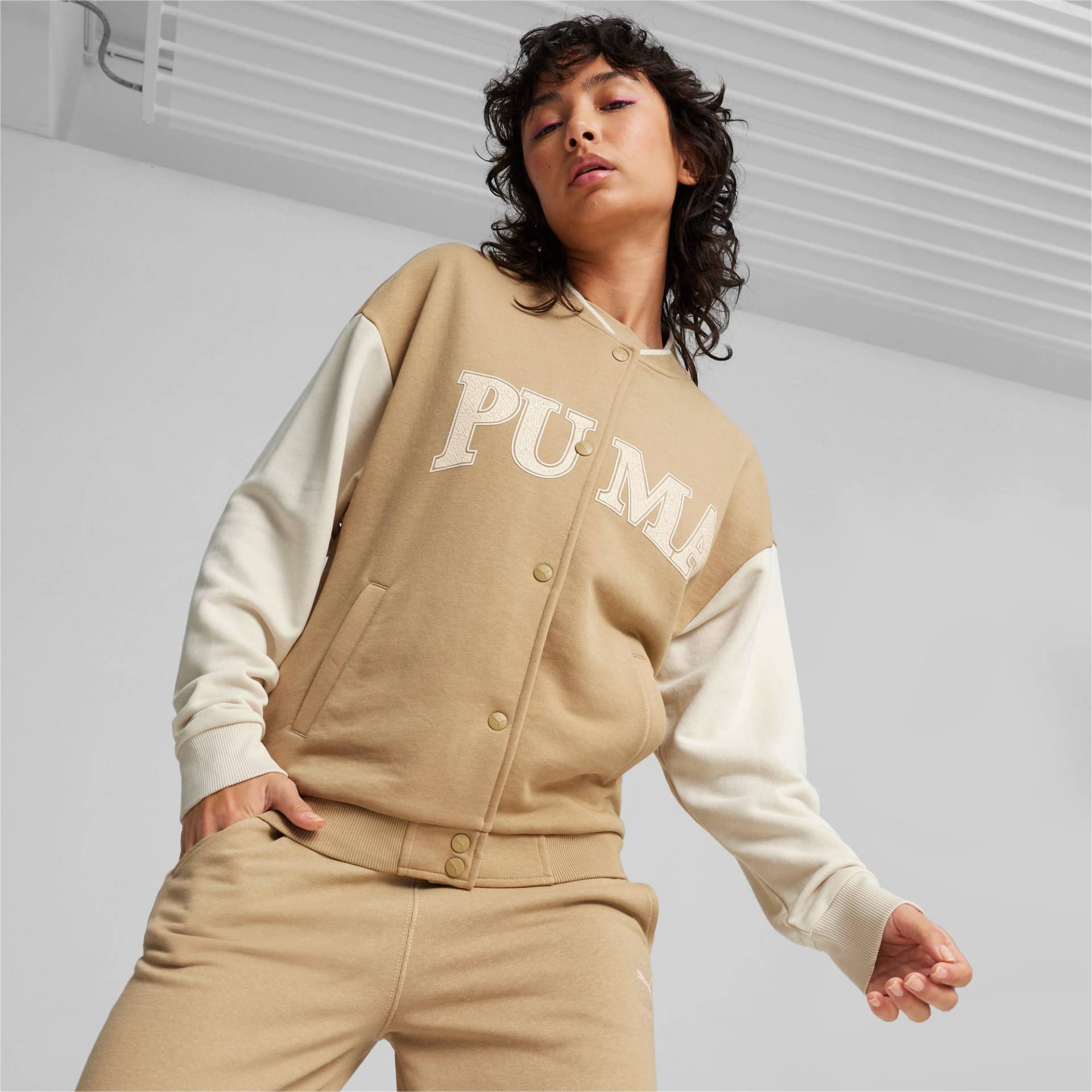 PUMA SQUAD Trainingsjacke Damen, Mehrfarbig, Größe: L, Kleidung von PUMA