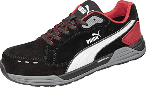 PUMA Safety AIRTWIST Black RED Low Sicherheitsschuh Gr. 45 von PUMA