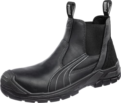 PUMA Safety Tanami Double Gore Herren-Arbeitsstiefel, 15,2 cm, Verbundkappe, rutschfest, EH, Schwarz , 39 EU von PUMA