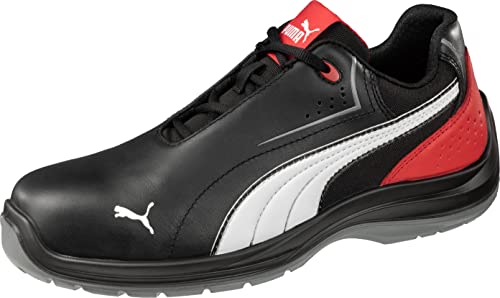 PUMA Safety Touring Black Low Arbeitsschuh Sicherheitsschuh S3 ESD SRC Fiberglaskappe Durchtrittschutz rutschfest metallfrei Unisex von PUMA