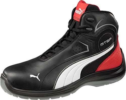 PUMA Safety Touring Black MID Sicherheitsschuhe S3 ESD SRC mit Fiberklaskappe Arbeitsschutzzschuhe in Motor Sport Optik High-Top – Größe 36 PUMA Safety Touring Black MID Sicherheitsschuhe S3 ESD SRC mit Fiberklaskappe Arbeitsschutzzschuhe in Motor Sport Optik High-Top – Größe 36 von PUMA