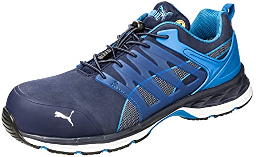 PUMA ox643850-BLEU-41 ESD Sicherheitsschuhe S1P Safety Velocity 2.0 Blue Low 643850-41, Größe:41, Blau, 1 Paar Omni Terra SRC 49 von PUMA