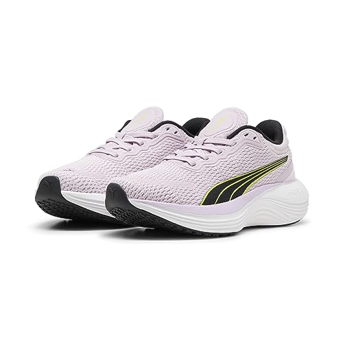 PUMA Scend Profoam Jr Sneaker, Grape Mist Black-Lime Pow, 38.5 EU von PUMA