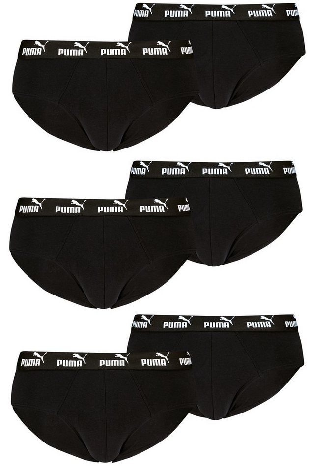 PUMA Schlüpfer PUMA Herren Elements Brief Slips im 6er Pack (4-St) von PUMA
