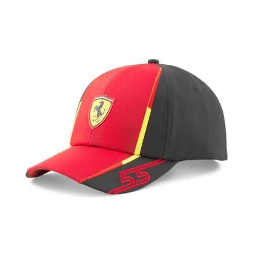 PUMA Scuderia Ferrari - 2023 Carlos Sainz Kappe - Rot - Unisex - Größe: Einheitsgröße von PUMA