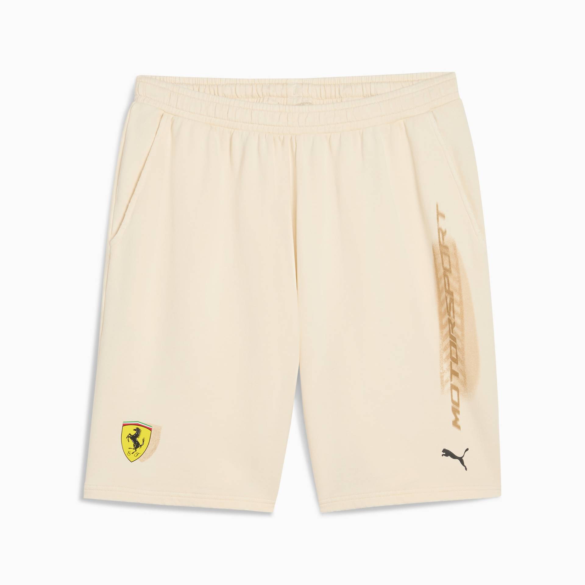 PUMA Scuderia Ferrari Desert Sun Shorts Herren, Mehrfarbig, Größe: S, Kleidung von PUMA