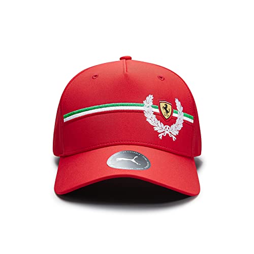 PUMA Scuderia Ferrari - Italienische Kappe - Rot - Unisex - Größe: Einheitsgröße von PUMA