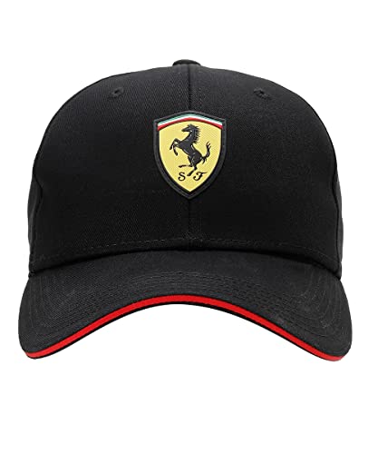 PUMA Scuderia Ferrari - Klassische Kindermütze - Schwarz - Unisex - Größe: Einheitsgröße von PUMA