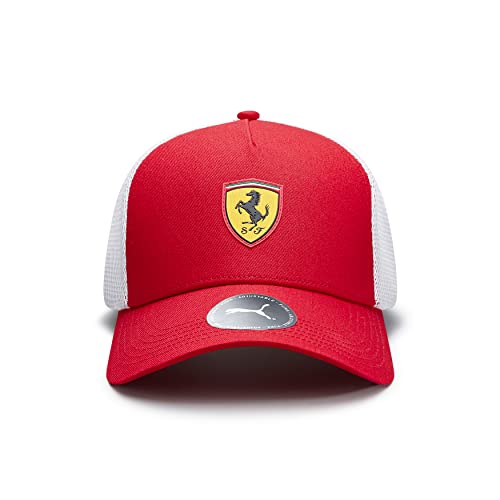 PUMA Scuderia Ferrari - Trucker-Kappe - Rot - Unisex - Größe: Einheitsgröße von PUMA