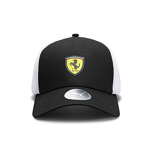 PUMA Scuderia Ferrari - Trucker-Kappe - Schwarz - Unisex - Größe: Einheitsgröße von PUMA