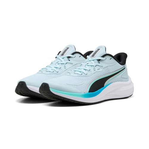 PUMA Skyrocket Lite 2 Jr Sneaker, Sea Glass Schwarz Speed Blau Minze Melt, 38 EU von PUMA