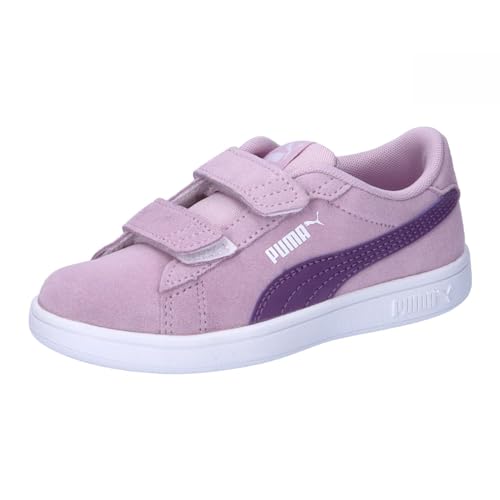 Puma Unisex Kids Puma Smash 3.0 Sd V Ps Sneakers, Grape Mist-Crushed Berry-Puma White, 28 EU von PUMA