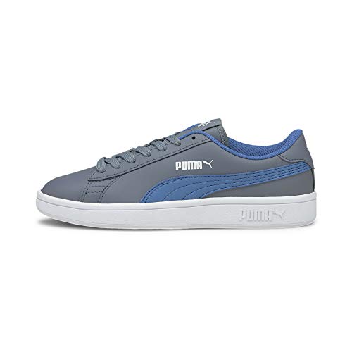 PUMA Smash v2 L Jr Sneaker, Flint Stone-Star Sapphire, 37.5 EU PUMA Smash v2 L Jr Sneaker, Flint Stone-Star Sapphire, 37.5 EU von PUMA