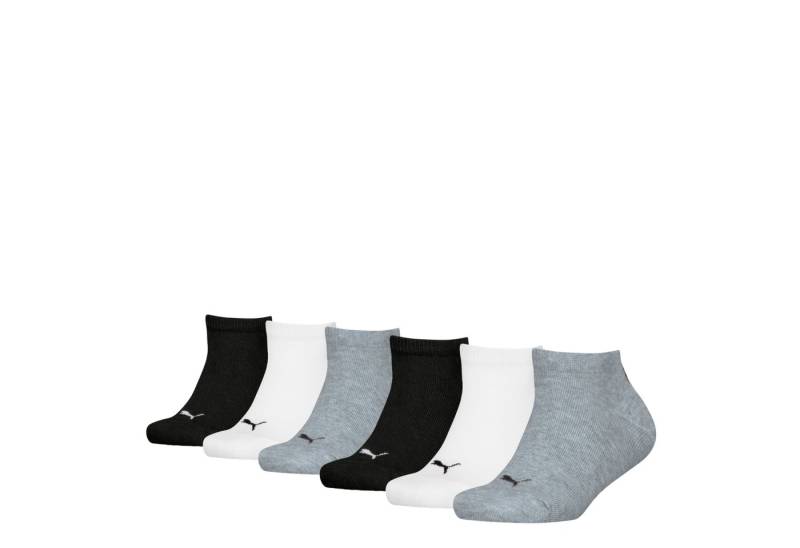 PUMA Sneakersocken PUMA KIDS PLAIN SNEAKER 6P ECOM (6 Paar) mit verstärktem Zehenbereich von PUMA