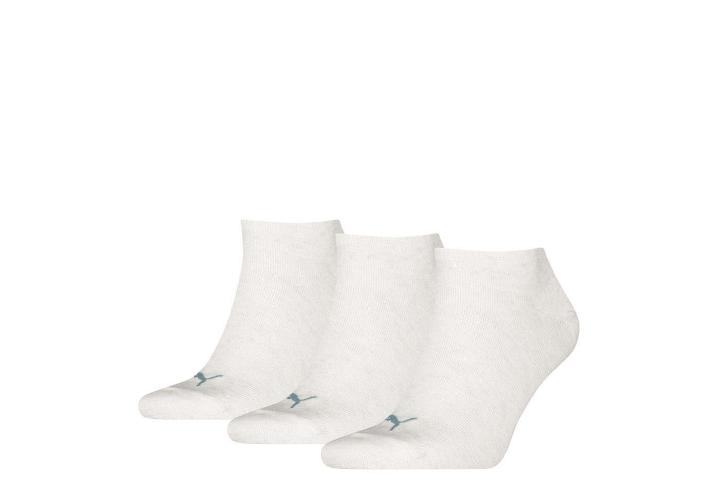 PUMA Sneakersocken PUMA UNISEX SNEAKER PLAIN 3P (3-Paar, 3 Paar) mit kleinem Logo von PUMA