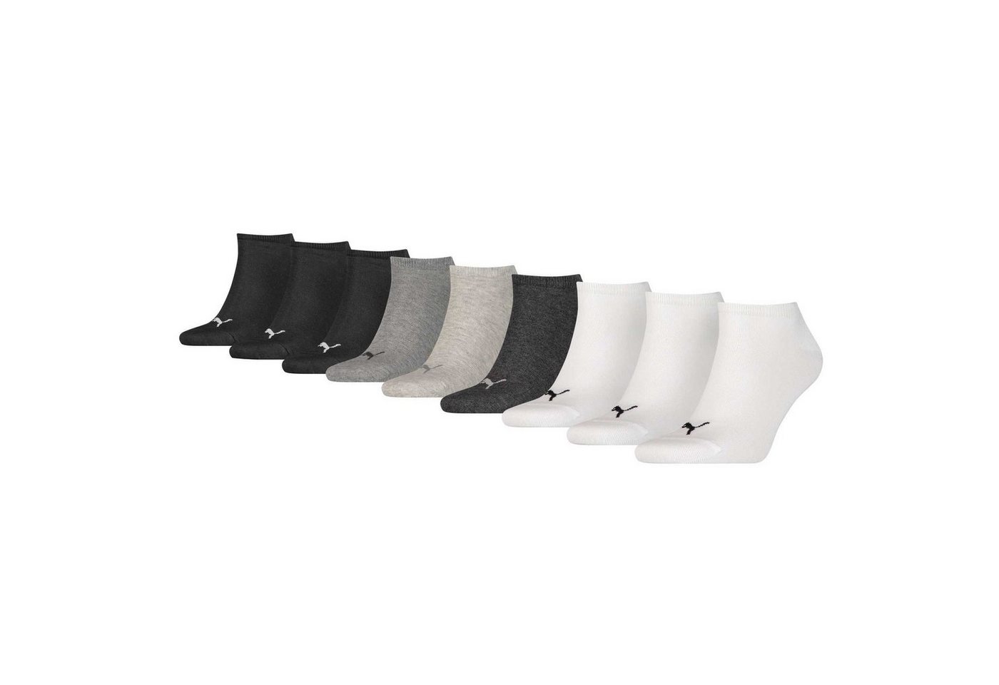 PUMA Sneakersocken Unisex Sneaker-Socken, 9er Pack - ECOM, Damen von PUMA