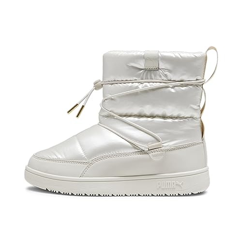 PUMA Women's Snowbae Boots, Black-Shadow Gray, 7, Alpine Snow-frosted Ivory, 42.5 EU von PUMA