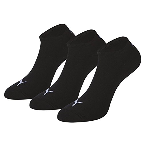 PUMA Socken 15 PAAR Invisible Sneakers Damen, Herren (5x 3er Pack) (Schwarz (200 black), 43-46 (9-11 UK)) von PUMA