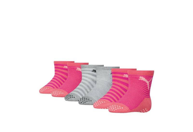 PUMA Socken PUMA BABY ABS SOCKS 6P ECOM (6 Paar) Anti-Rutsch Sohle von PUMA