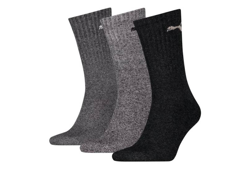 PUMA Socken PUMA UNISEX CREW SOCK 3P (3 Paar) mit farblichem Logo von PUMA
