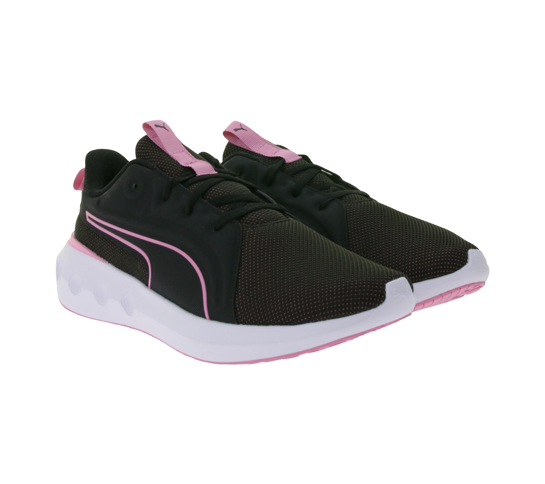 PUMA Softride Carson Sneaker Herren Sport-Schuhe Retro-Laufschuhe 310154 04 Schwarz/Rosa von PUMA