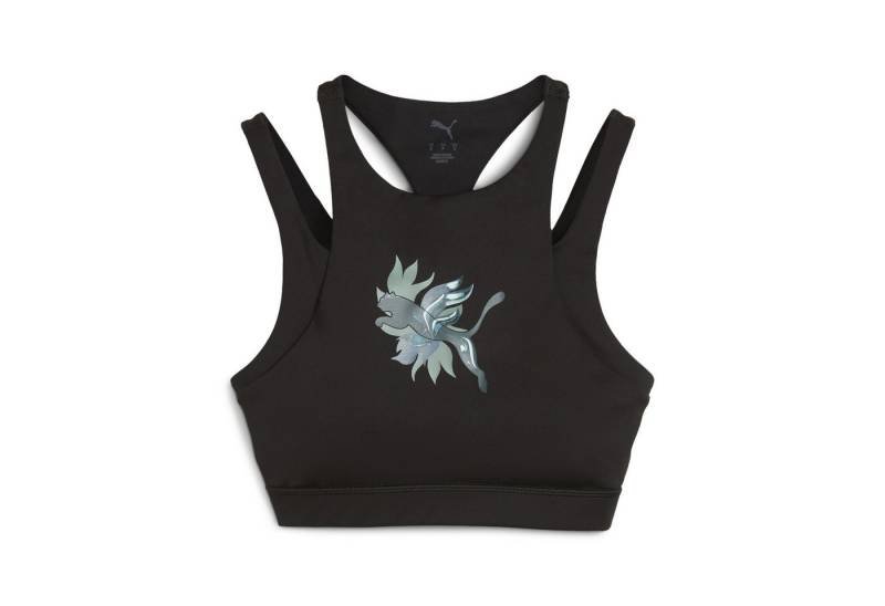 PUMA Sport-BH GREEN TERRAINS GRAPHIC BH für mittlere Belastung Damen PUMA Sport-BH GREEN TERRAINS GRAPHIC BH für mittlere Belastung Damen von PUMA