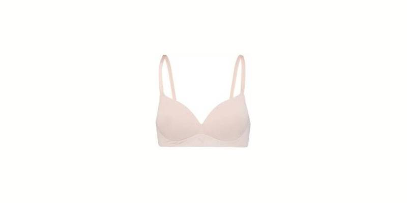 PUMA Sport-BH PUMA WOMEN SOFT PADDED BRA 1P ROSE DUST von PUMA