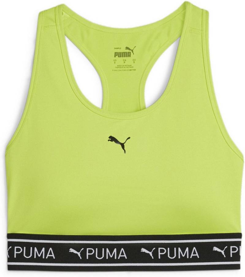 PUMA Sport-Bustier 4KEEPS ELASTIC BRA - P TANGERINE von PUMA