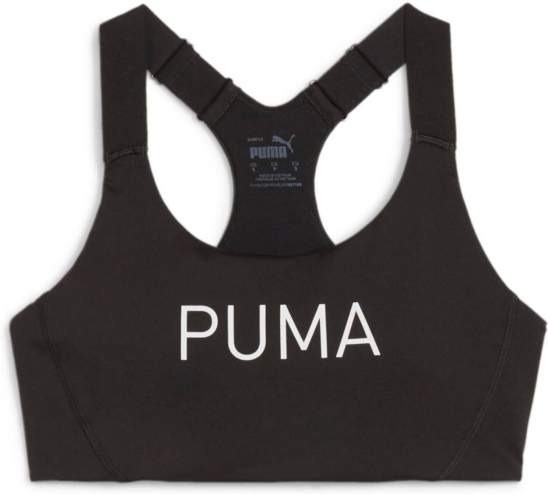 PUMA Sport-Bustier 4KEEPS EVERSCULPT BRA PUMA BLACK-VARSITY GREEN von PUMA