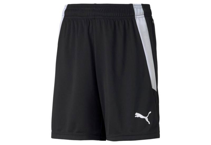 PUMA Sporthose Short teamLIGA kurz schwarz Kinder von PUMA