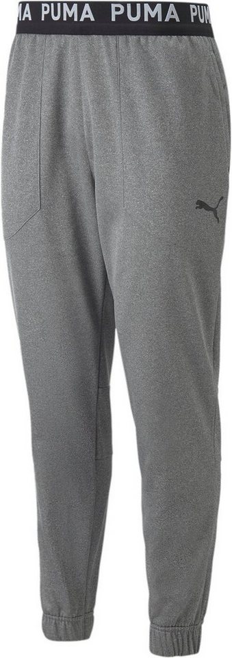 PUMA Sporthose TRAIN PWR FLEECE JOGGER MEDIUM GRAY HEATHER von PUMA