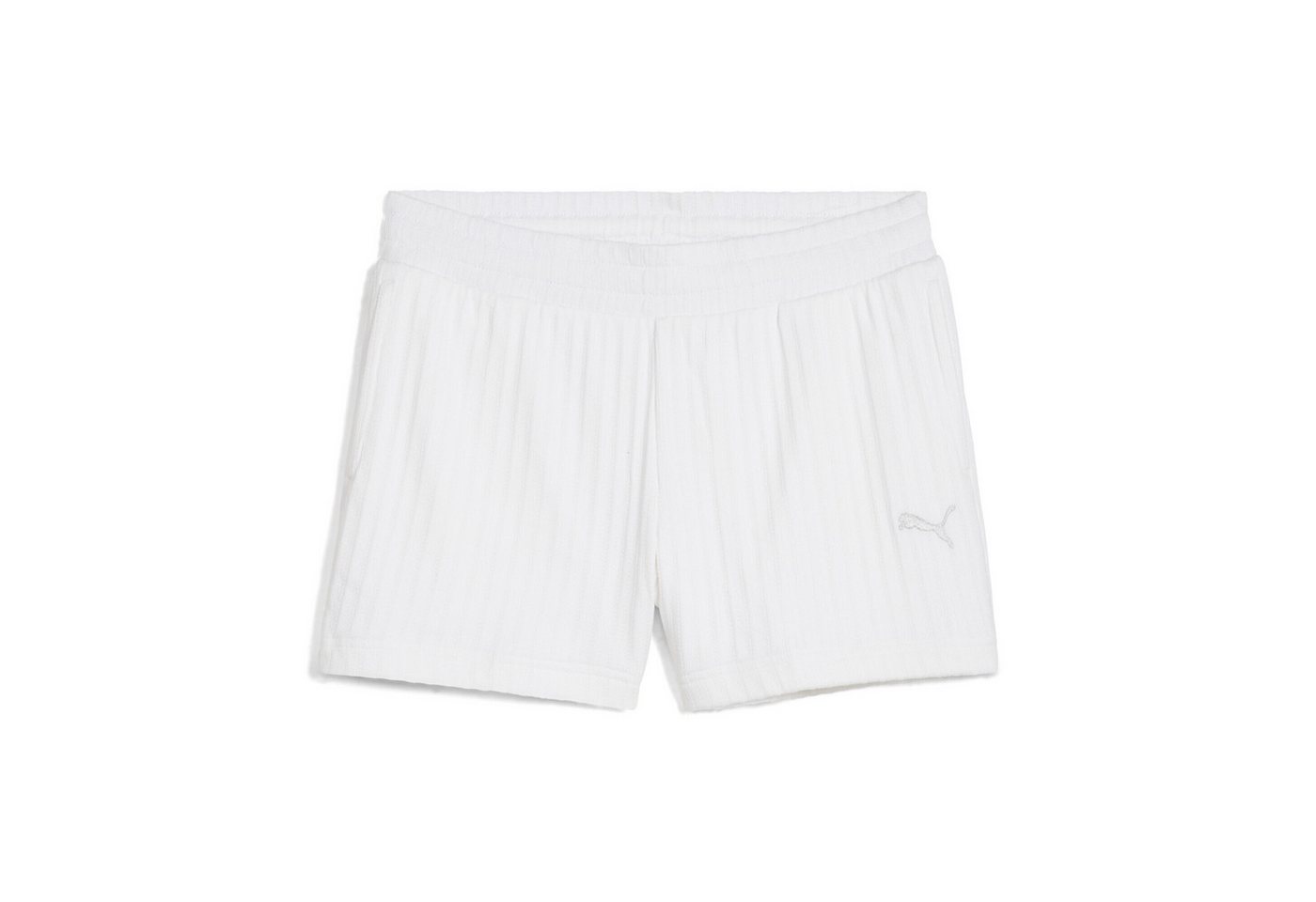 PUMA Sporthose WARDROBE ESS 4" Pointelle-Shorts Damen von PUMA