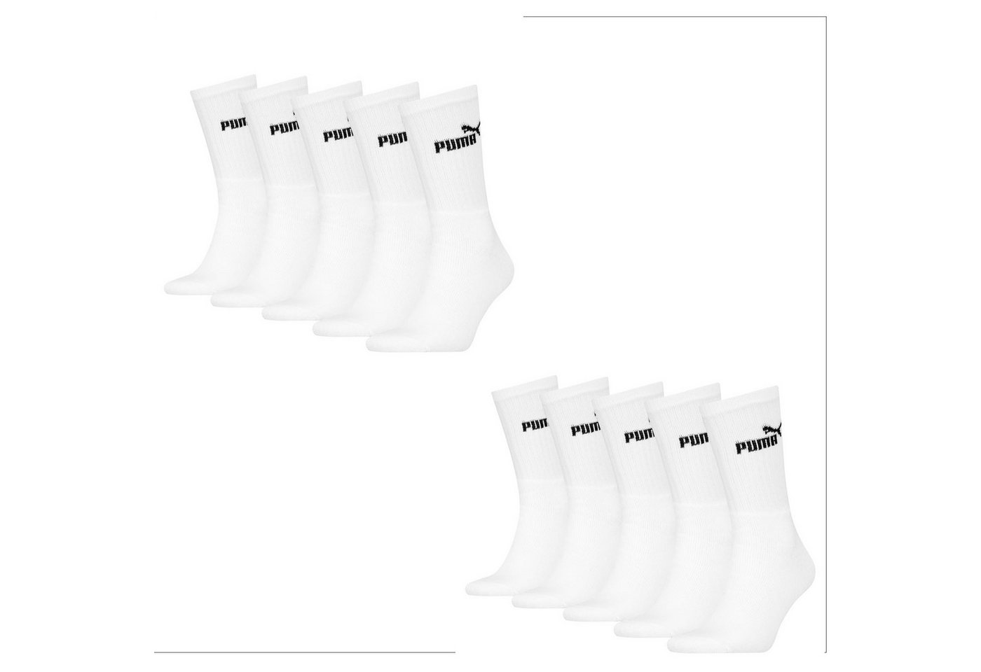 PUMA Sportsocken Herren Elements Crew Sock (10-Paar) von PUMA